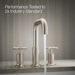 Deck-mount bath faucet trim with Cross handles^Kohler Sale