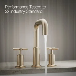 Deck-mount bath faucet trim with Cross handles^Kohler Sale