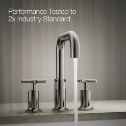 Deck-mount bath faucet trim with Cross handles^Kohler Sale