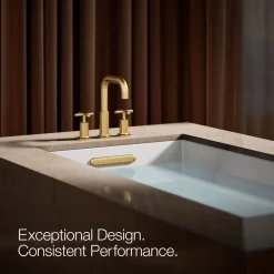 Deck-mount bath faucet trim with Cross handles^Kohler Sale