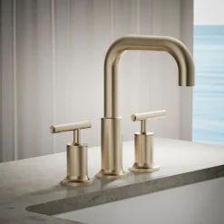 Deck-mount bath faucet trim with Lever handles^Kohler Outlet