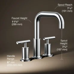 Deck-mount bath faucet trim with Lever handles^Kohler Outlet