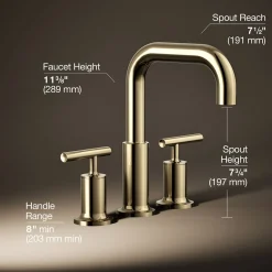 Deck-mount bath faucet trim with Lever handles^Kohler Outlet