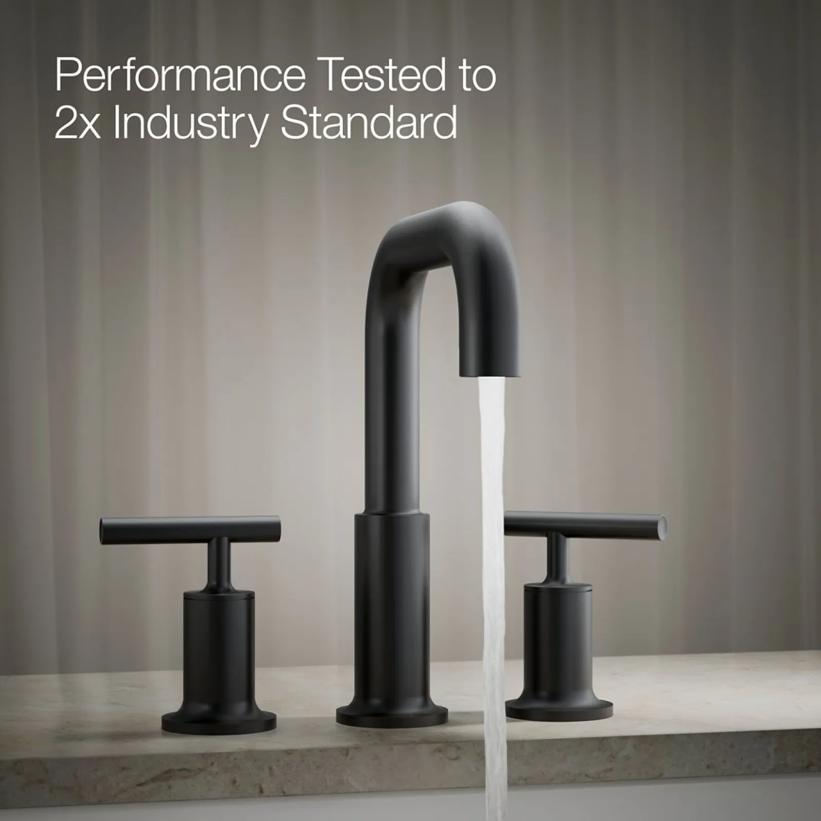 Deck-mount bath faucet trim with Lever handles^Kohler Outlet