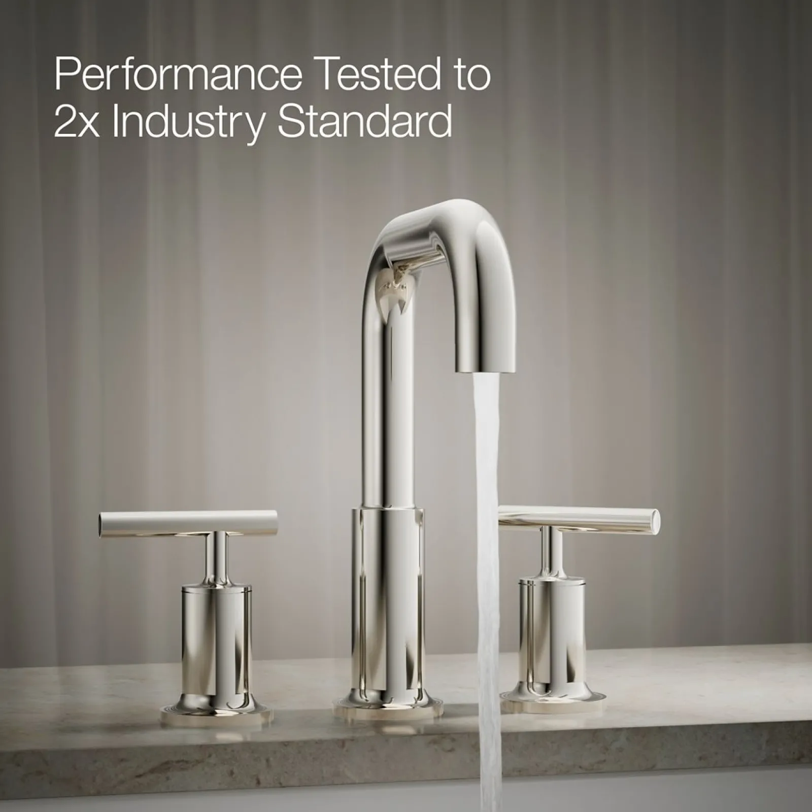 Deck-mount bath faucet trim with Lever handles^Kohler Outlet