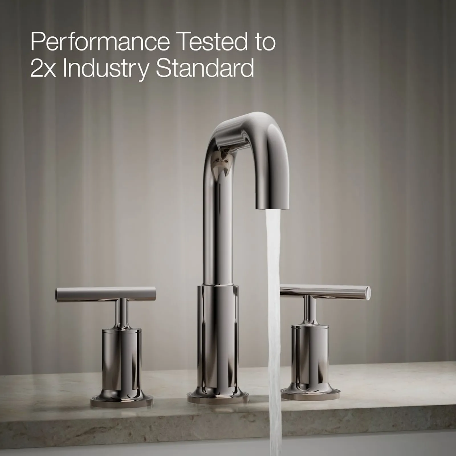 Deck-mount bath faucet trim with Lever handles^Kohler Outlet