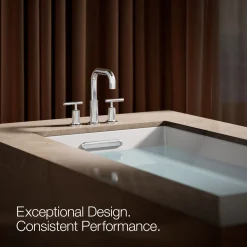 Deck-mount bath faucet trim with Lever handles^Kohler Outlet