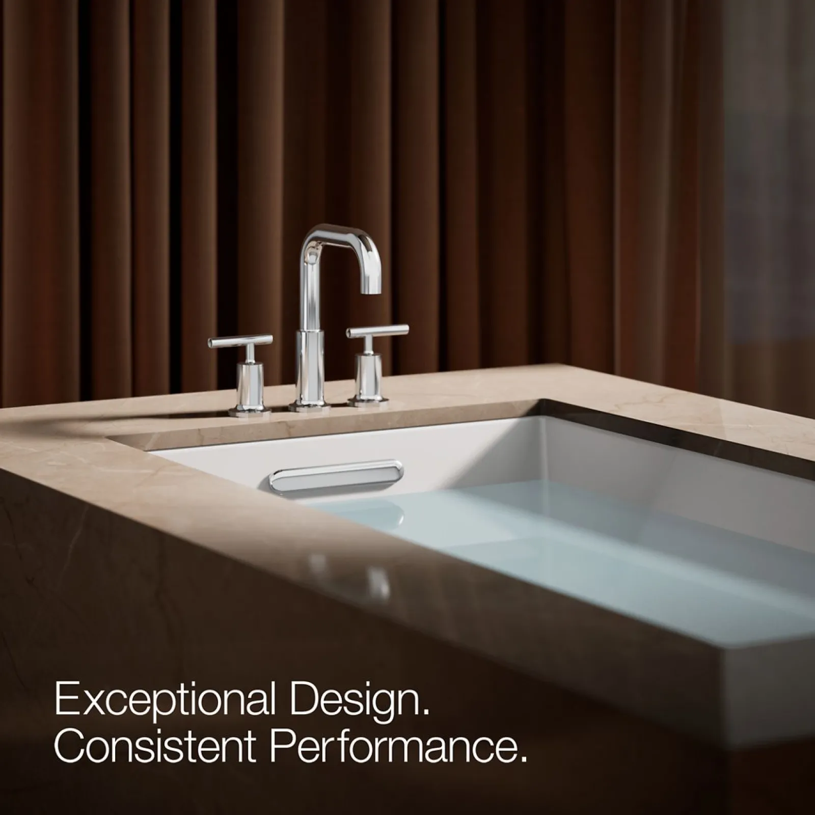 Deck-mount bath faucet trim with Lever handles^Kohler Outlet