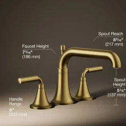 Deck-mount bath faucet trim with diverter^Kohler Best