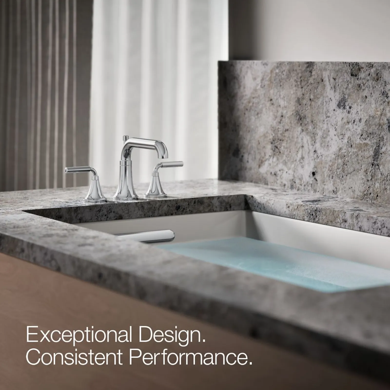 Deck-mount bath faucet trim with diverter^Kohler Best