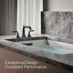 Deck-mount bath faucet trim with diverter^Kohler Best