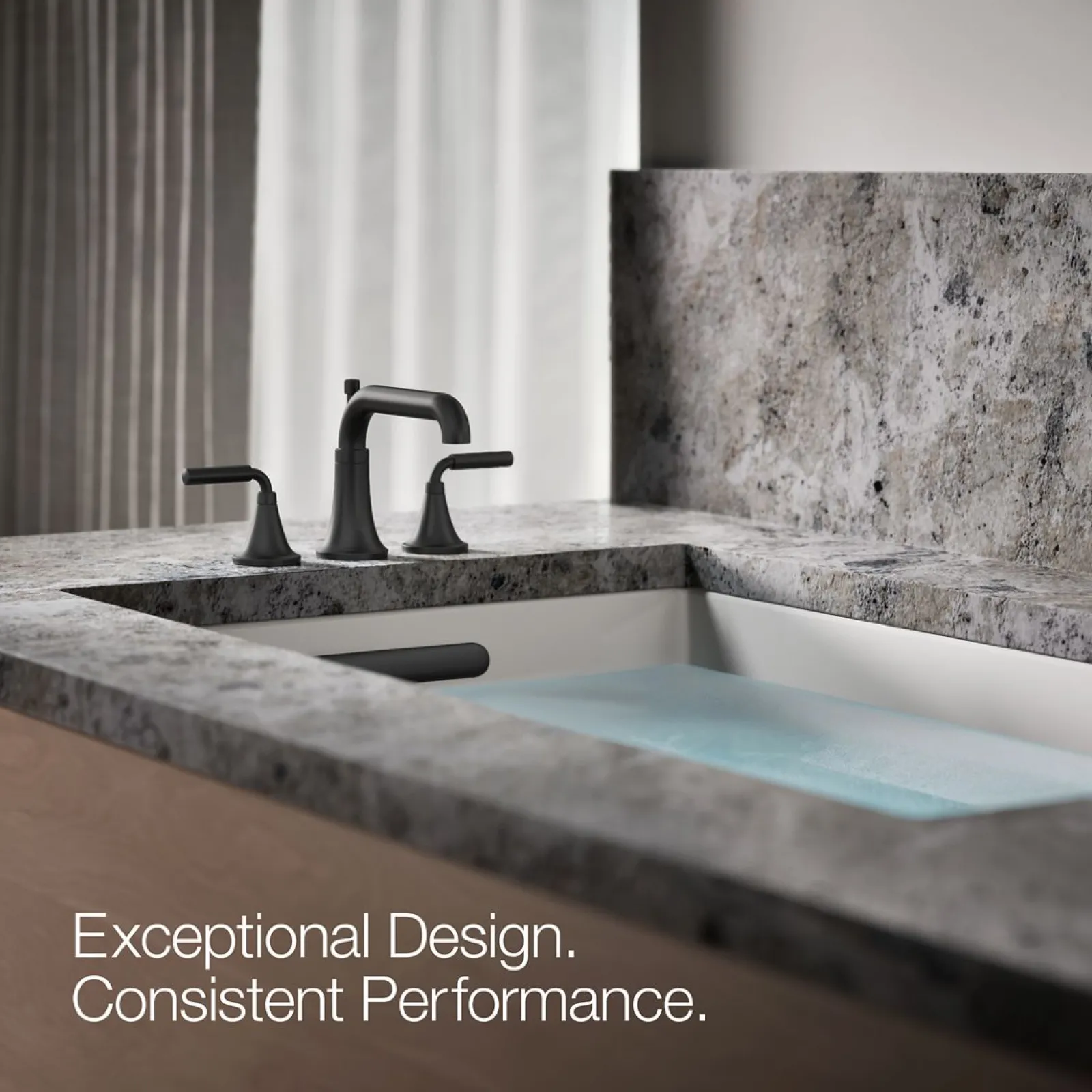 Deck-mount bath faucet trim with diverter^Kohler Best