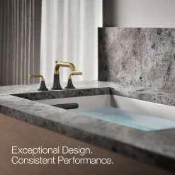 Deck-mount bath faucet trim with diverter^Kohler Best