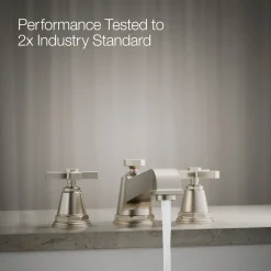 Deck-mount bath faucet trim with cross handles^Kohler Discount