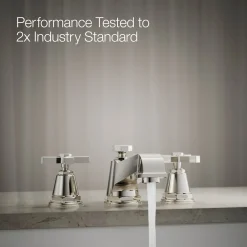 Deck-mount bath faucet trim with cross handles^Kohler Discount