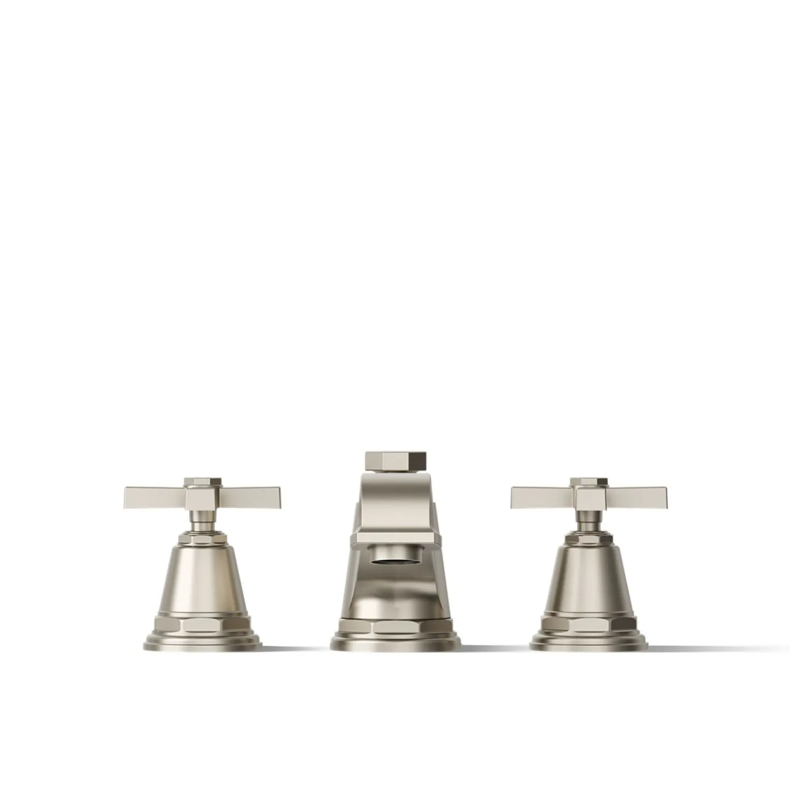 Deck-mount bath faucet trim with cross handles^Kohler Discount