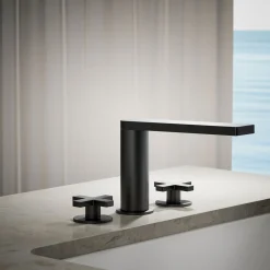 Deck-mount bath faucet with cross handles^Kohler Online