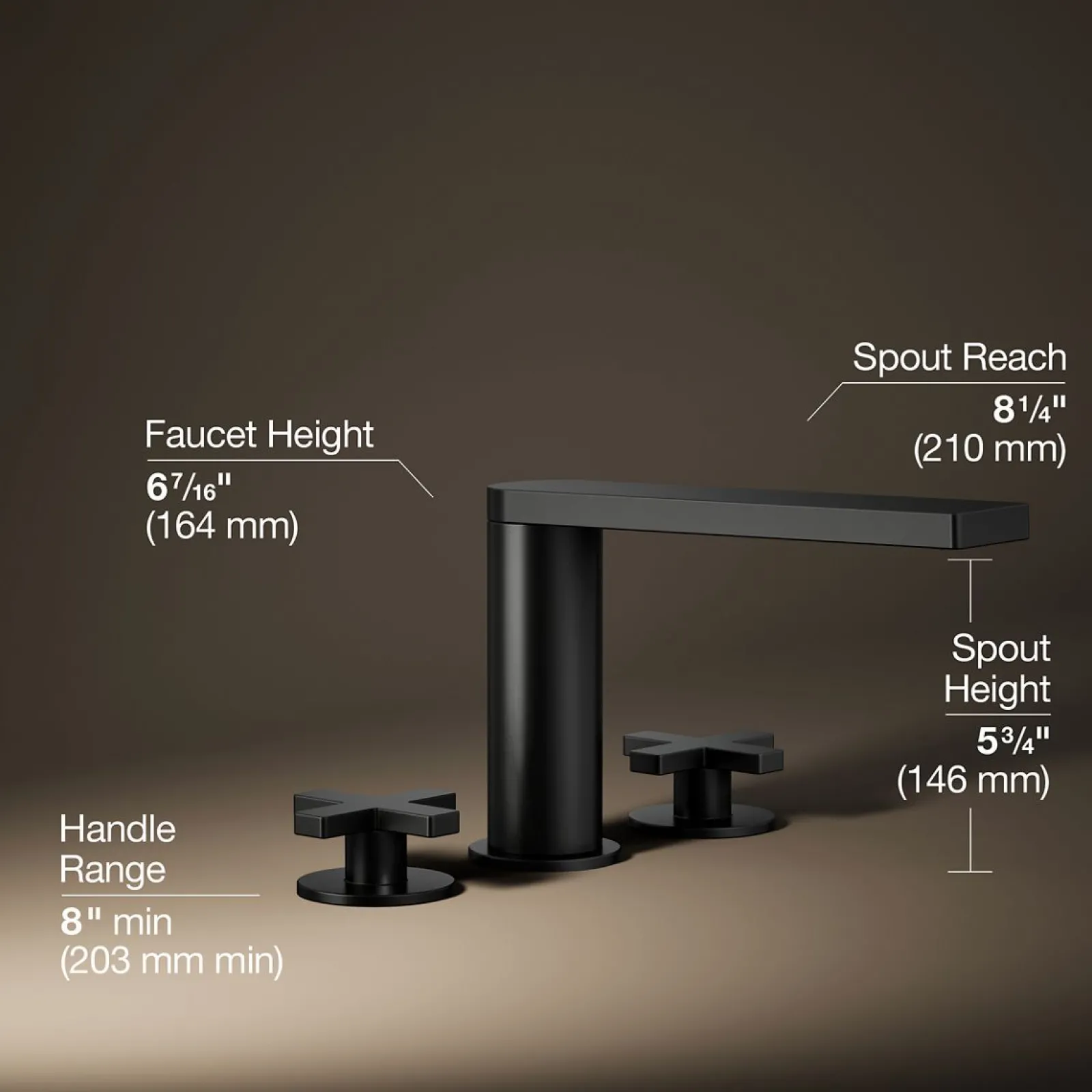 Deck-mount bath faucet with cross handles^Kohler Online