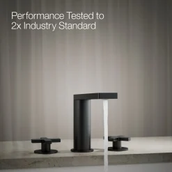Deck-mount bath faucet with cross handles^Kohler Online