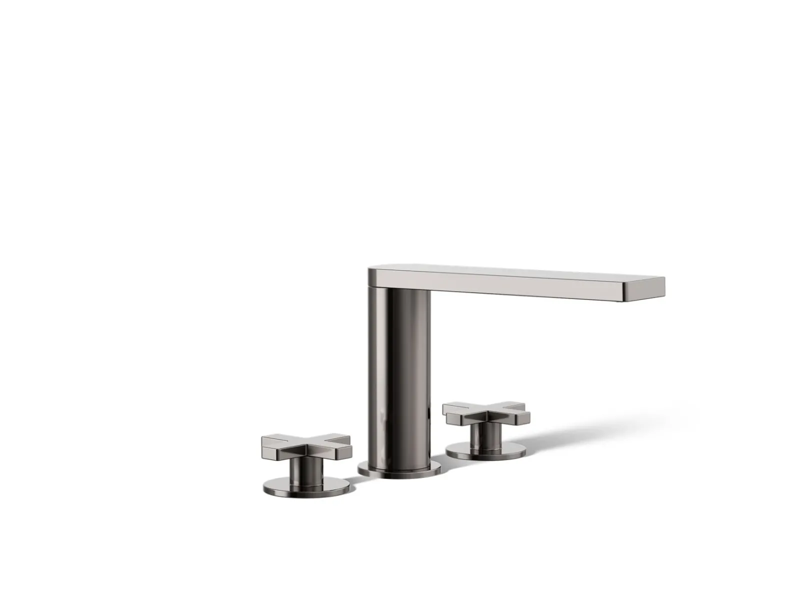 Deck-mount bath faucet with cross handles^Kohler Online