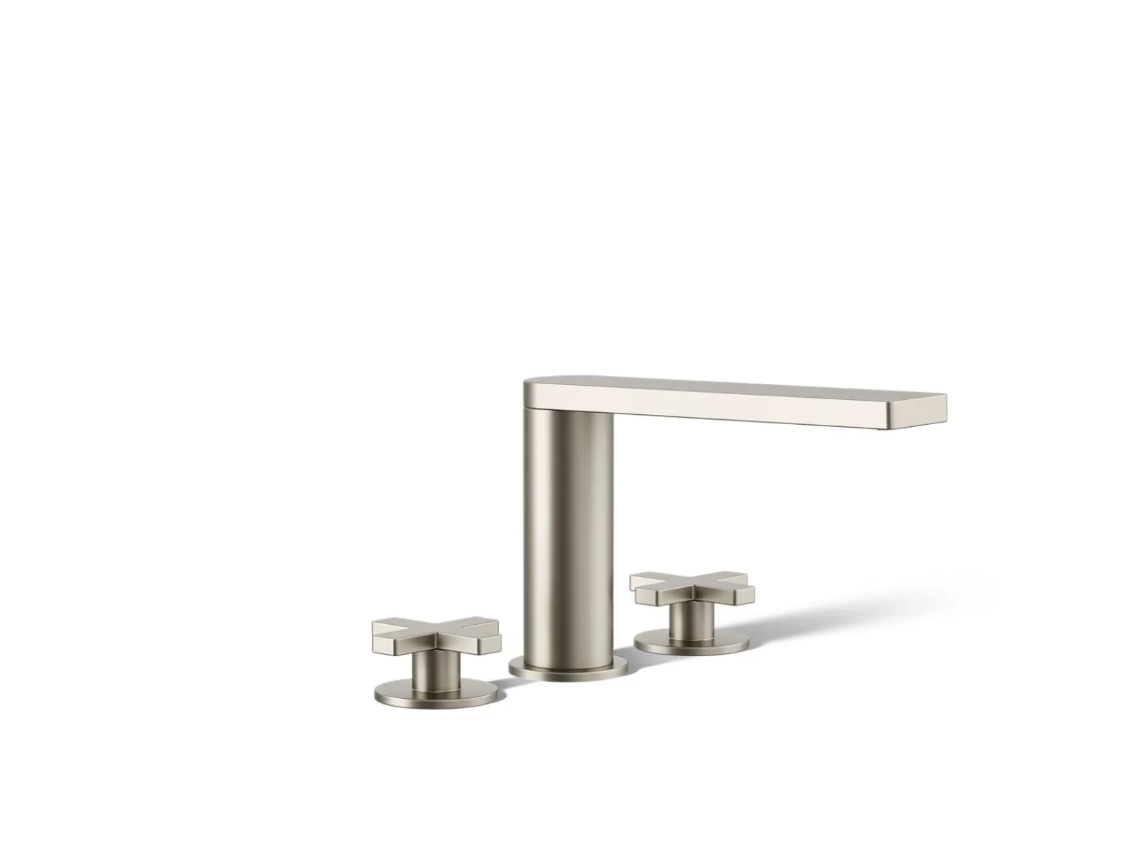 Deck-mount bath faucet with cross handles^Kohler Online