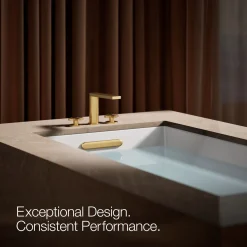 Deck-mount bath faucet with cross handles^Kohler Online
