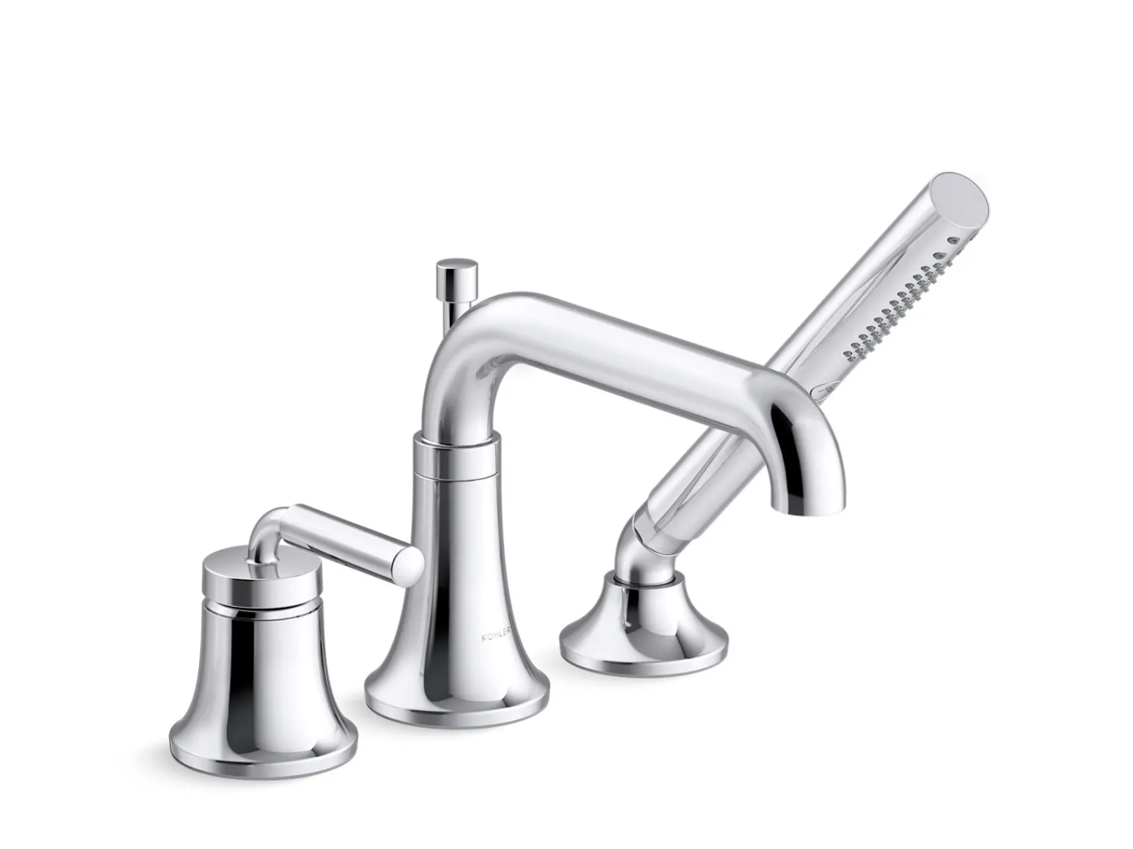 Deck-mount bath faucet with handshower^Kohler Outlet