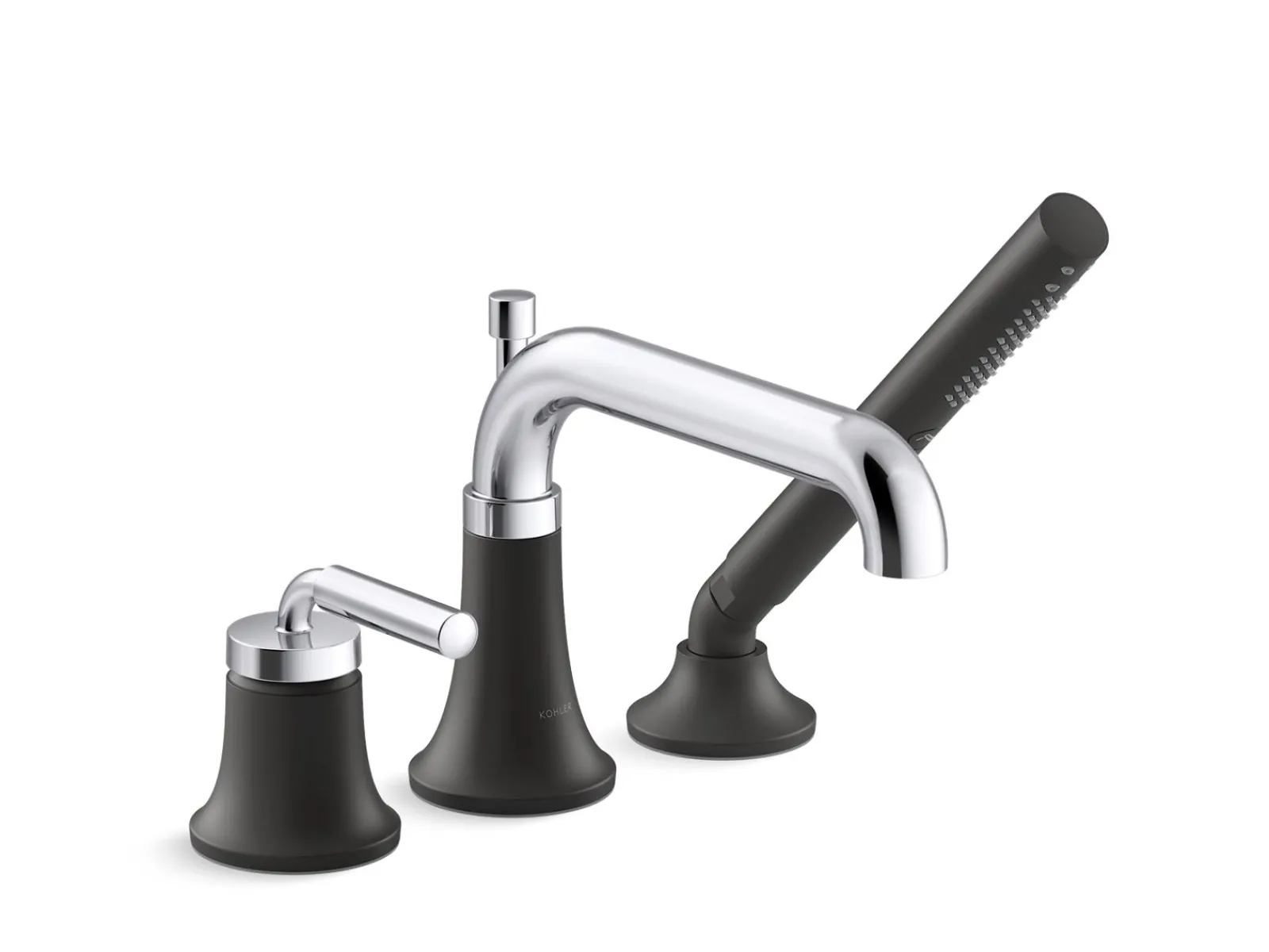 Deck-mount bath faucet with handshower^Kohler Outlet