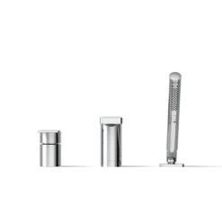 Deck-mount bath faucet with handshower^Kohler Online