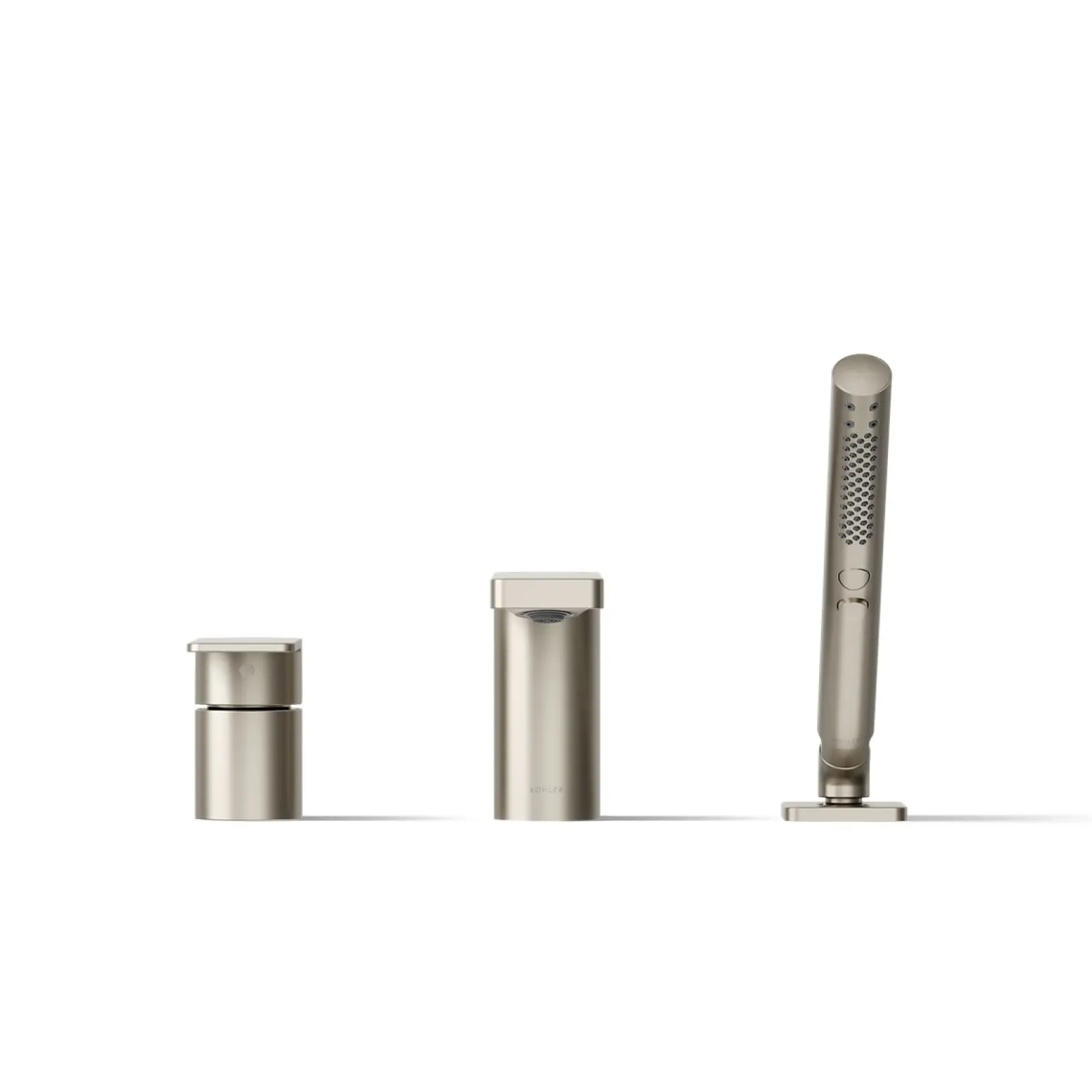 Deck-mount bath faucet with handshower^Kohler Online