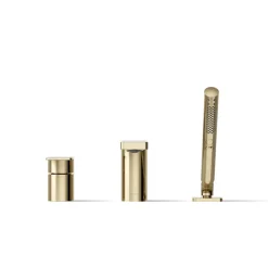 Deck-mount bath faucet with handshower^Kohler Online