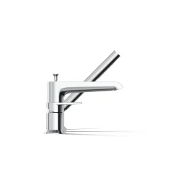 Deck-mount bath faucet with handshower^Kohler Online