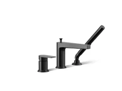 Deck-mount bath faucet with handshower^Kohler New