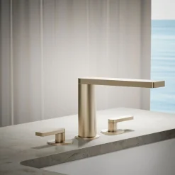 Deck-mount bath faucet with lever handles^Kohler Discount