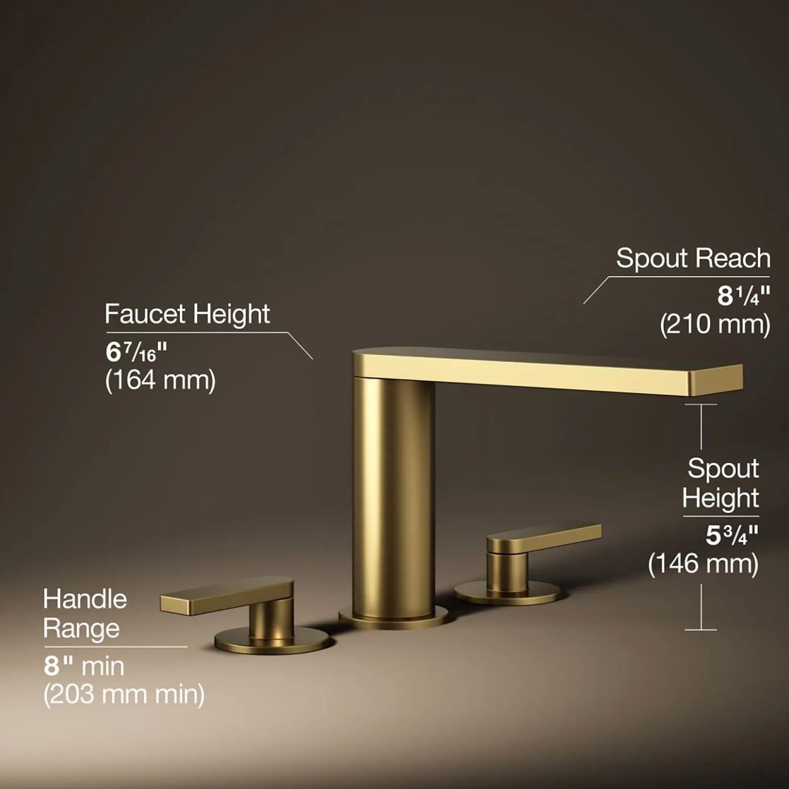 Deck-mount bath faucet with lever handles^Kohler Discount