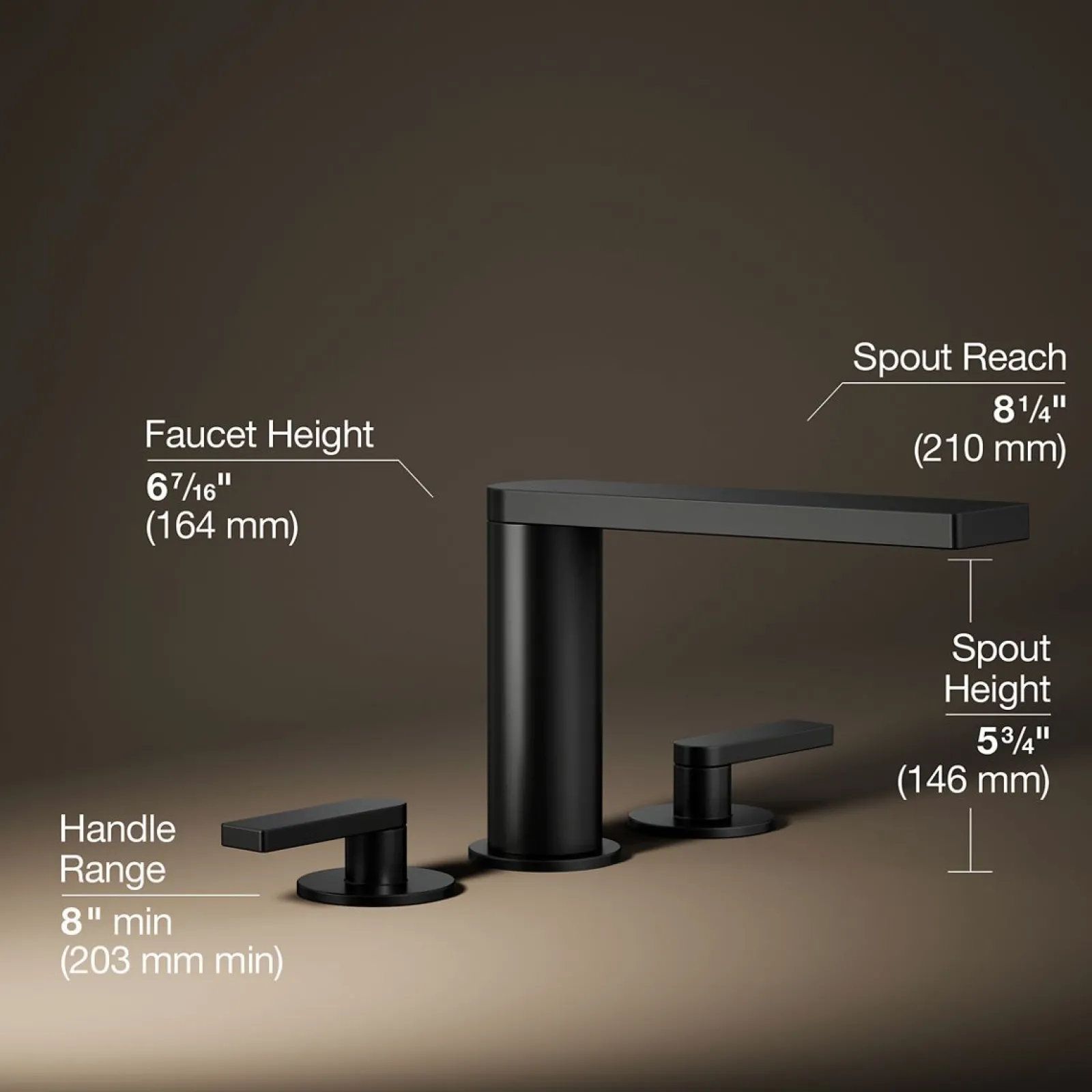 Deck-mount bath faucet with lever handles^Kohler Discount
