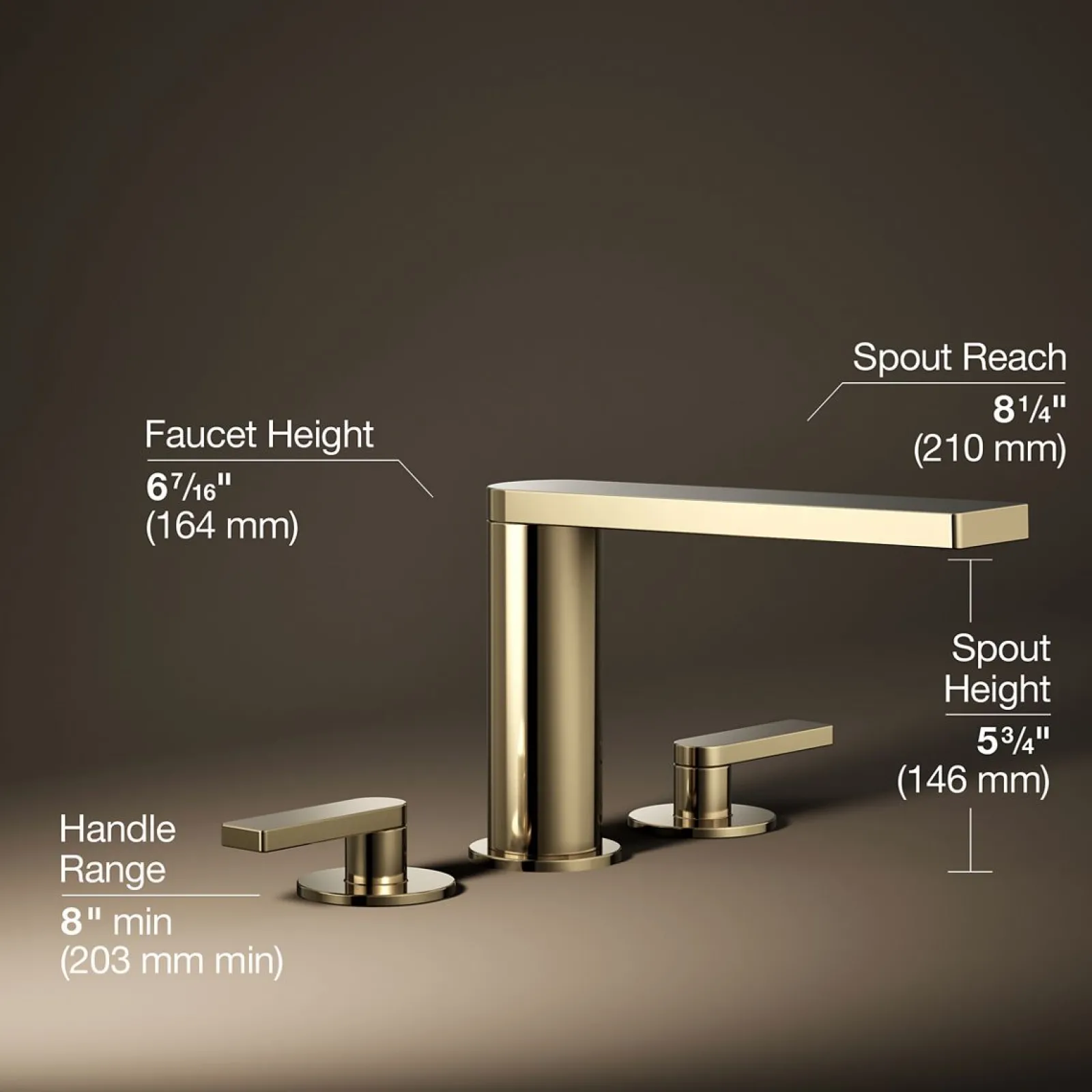 Deck-mount bath faucet with lever handles^Kohler Discount