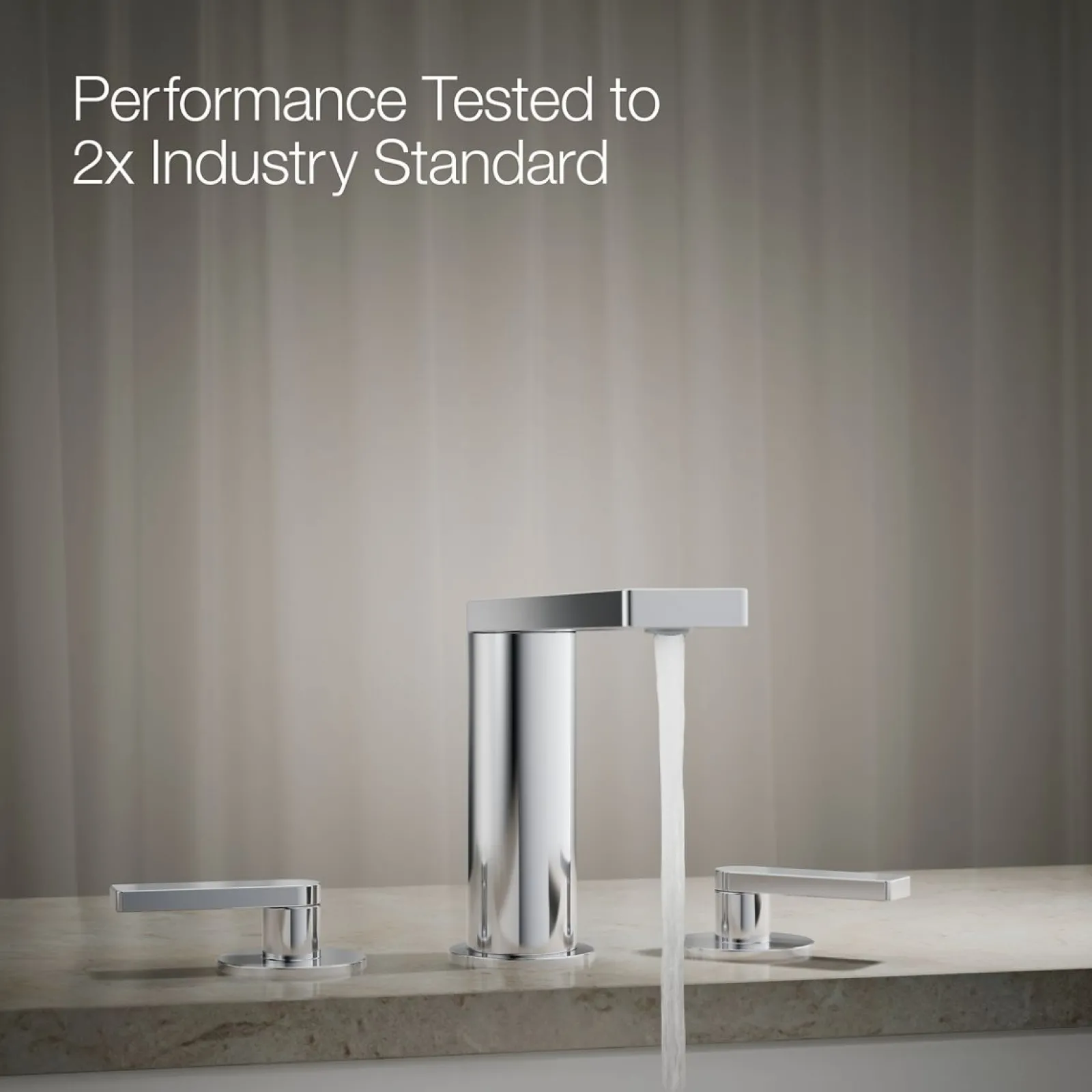 Deck-mount bath faucet with lever handles^Kohler Discount