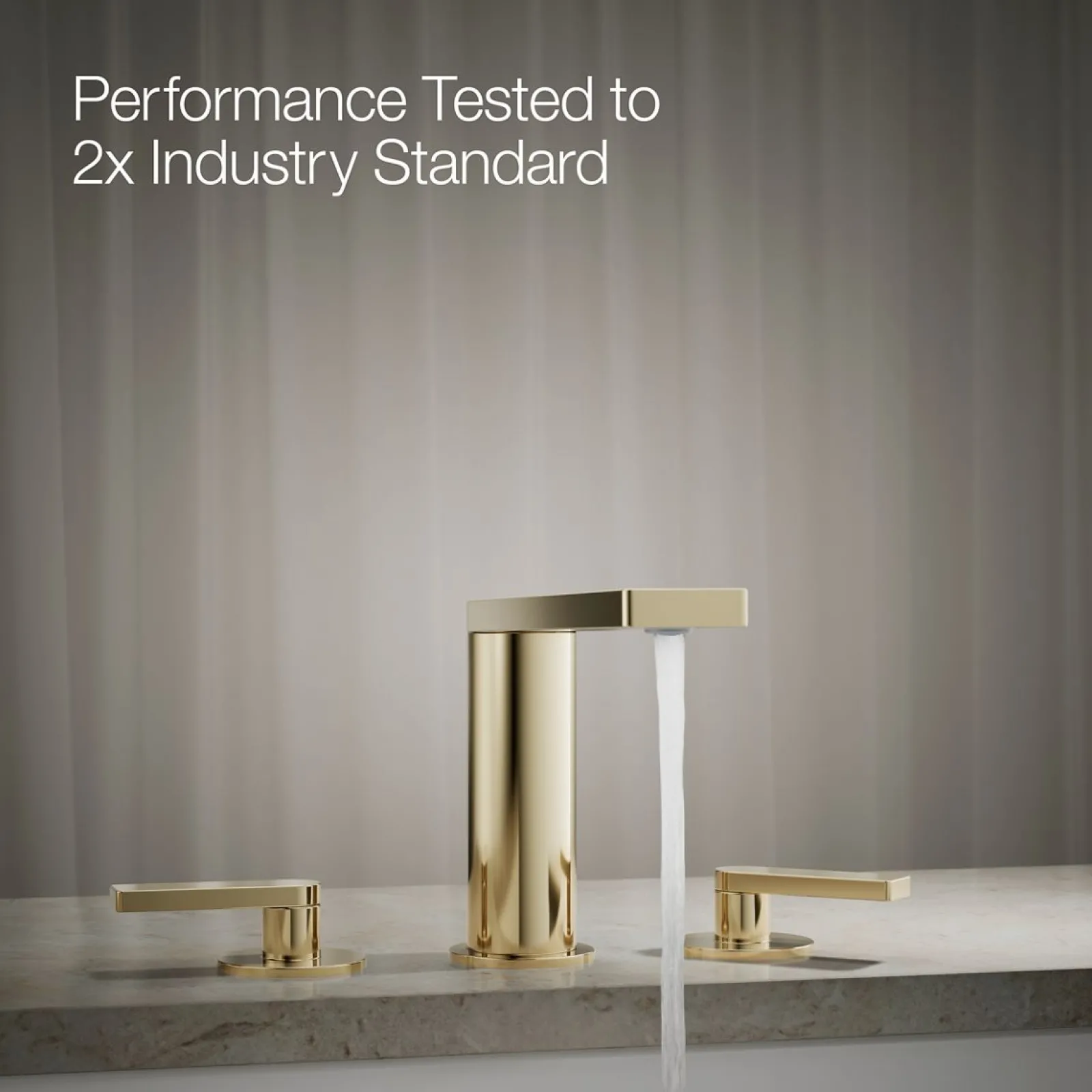 Deck-mount bath faucet with lever handles^Kohler Discount