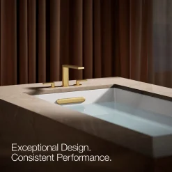 Deck-mount bath faucet with lever handles^Kohler Discount
