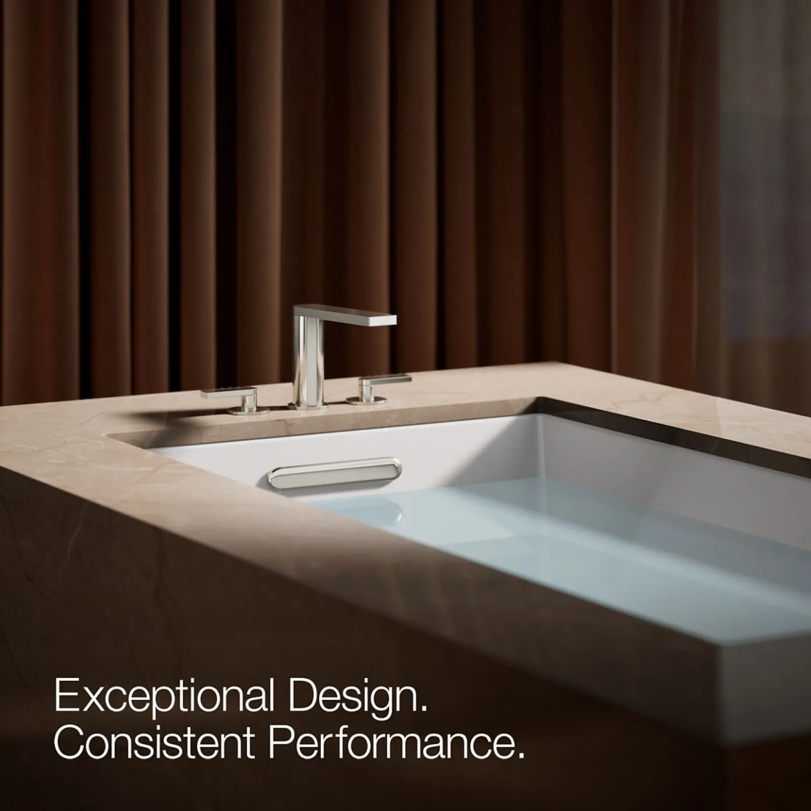 Deck-mount bath faucet with lever handles^Kohler Discount
