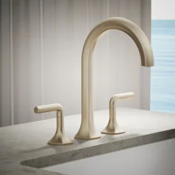 Deck-mount bath spout with Cane design^Kohler