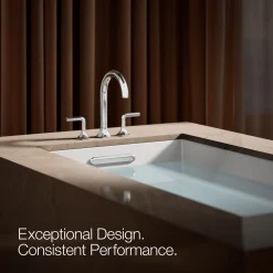 Deck-mount bath spout with Cane design^Kohler