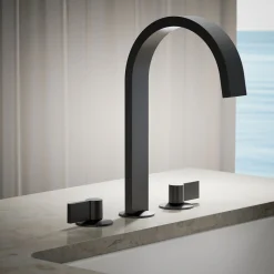 Deck-mount bath spout with Ribbon design^Kohler