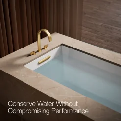 Deck-mount bath spout with Ribbon design^Kohler