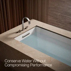Deck-mount bath spout with Ribbon design^Kohler