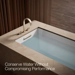 Deck-mount bath spout with Ribbon design^Kohler