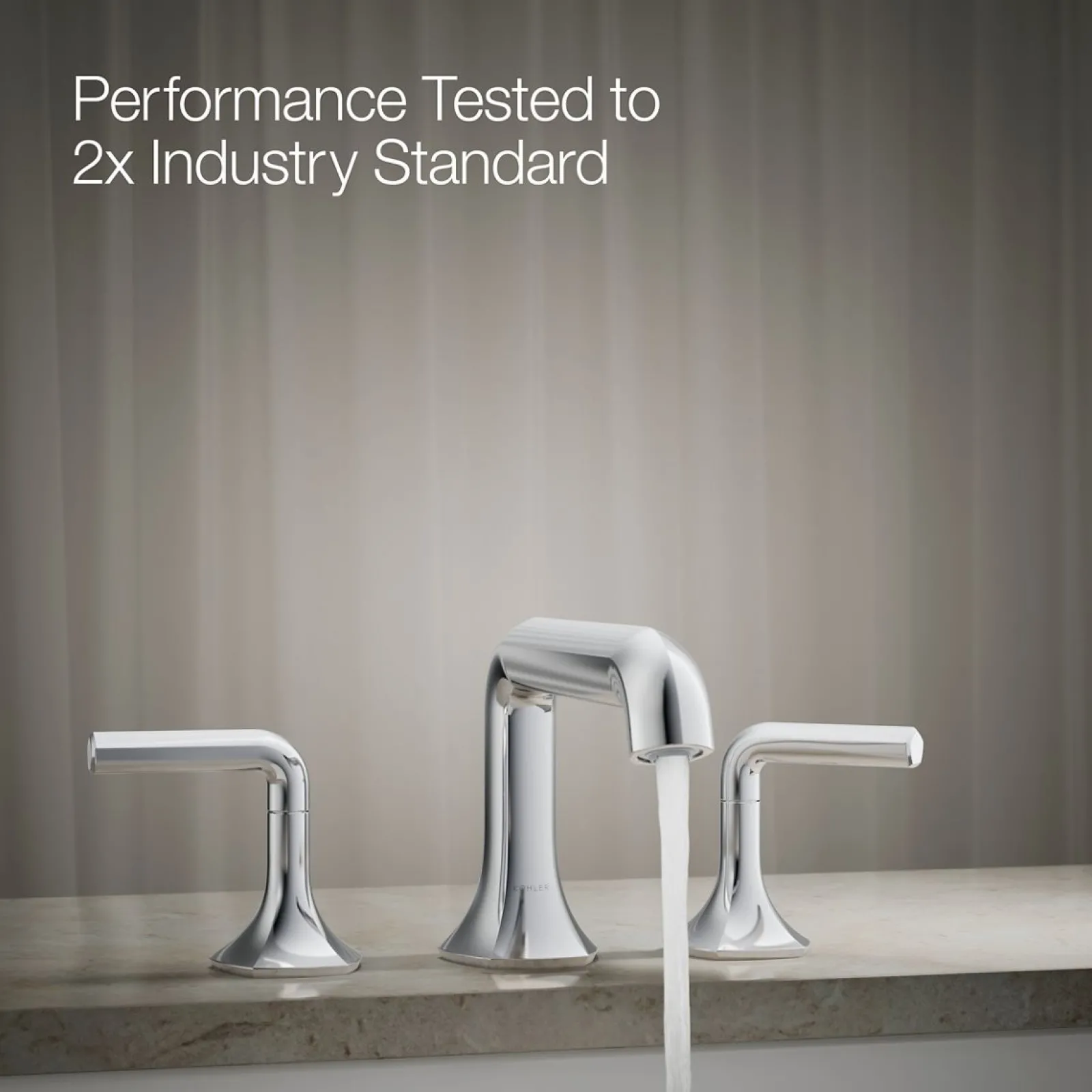 Deck-mount bath spout with Straight design^Kohler New