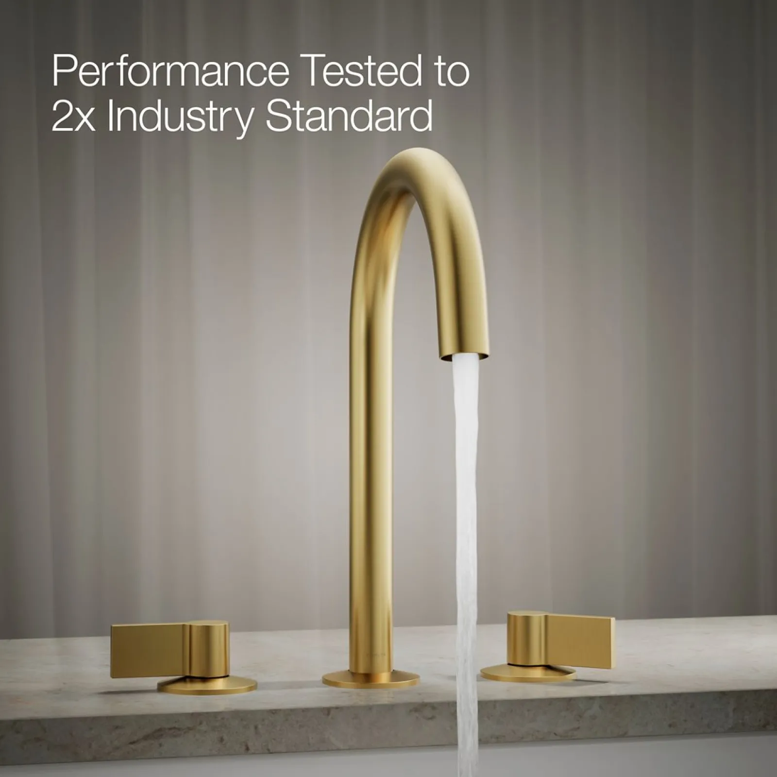 Deck-mount bath spout with Tube design^Kohler