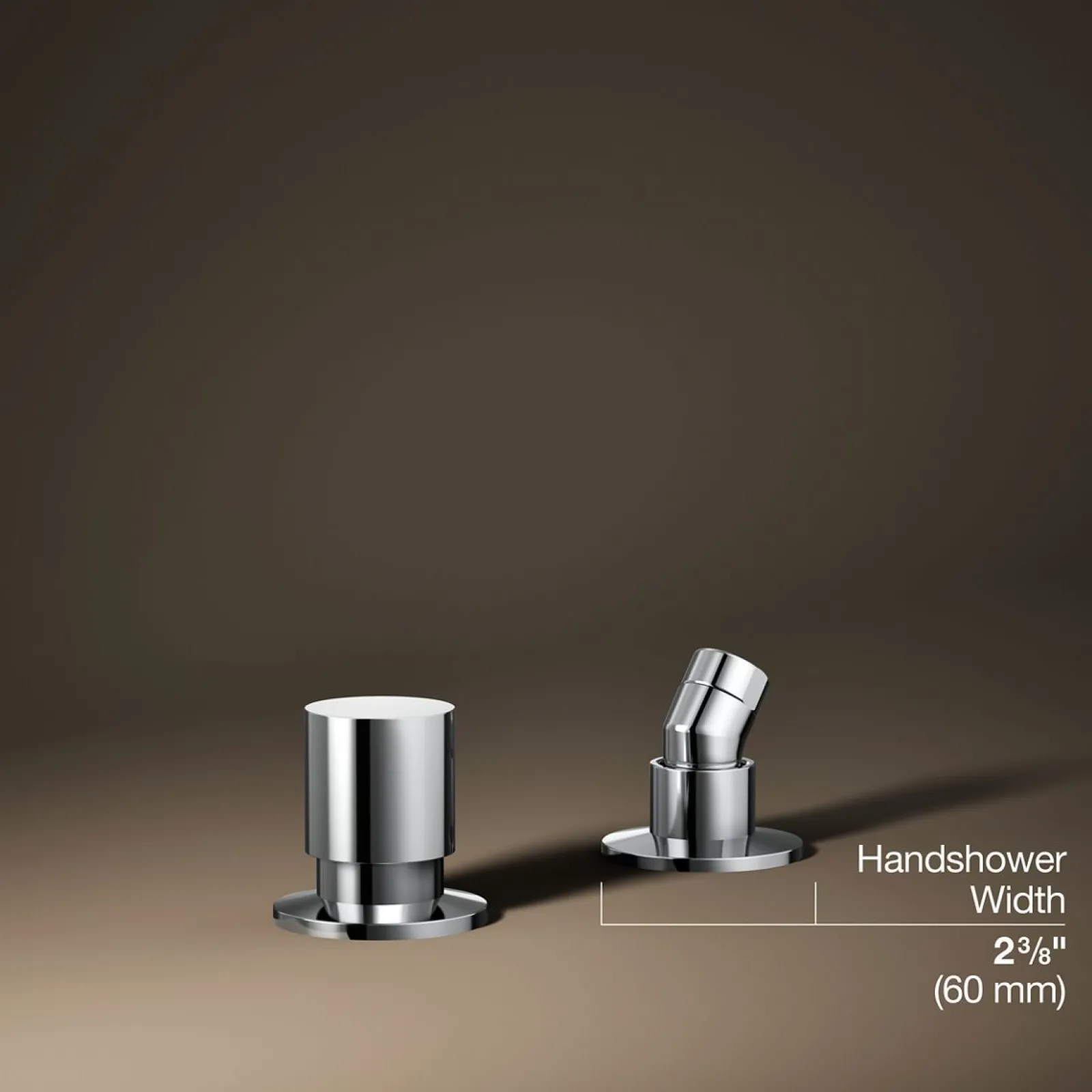Deck-mount handshower holder and two-way diverter valve^Kohler New